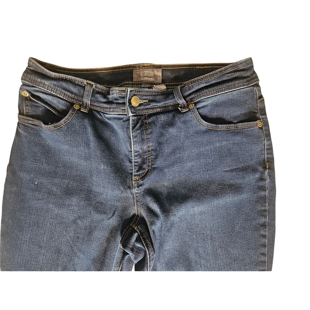 Chico's So Slimming Jeans Size 10 (1.5) Indigo 16W/28L - Picture 4 of 6